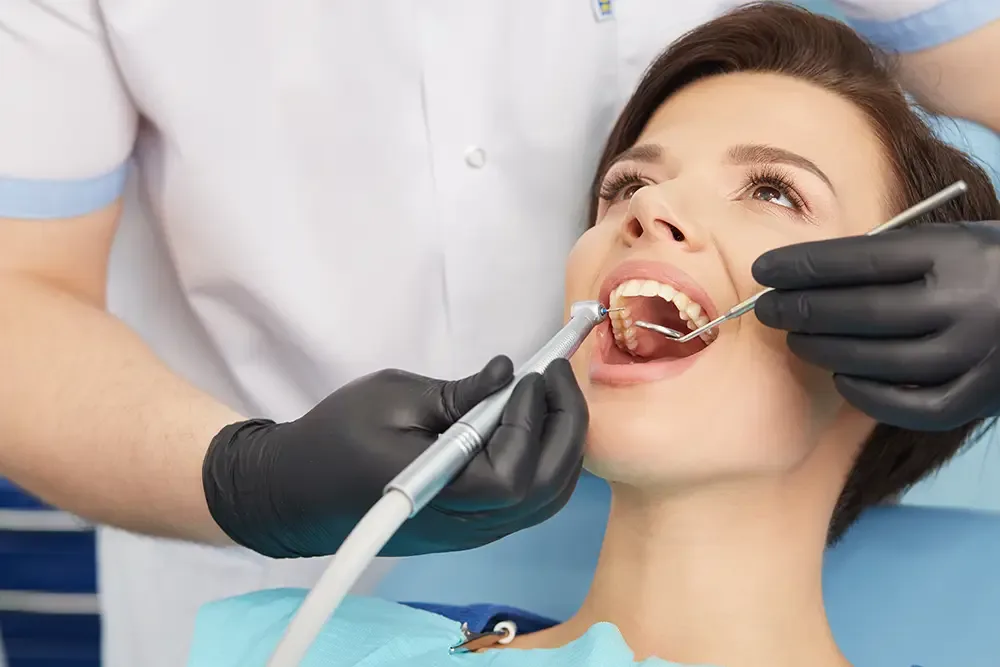 Laser gum treatment